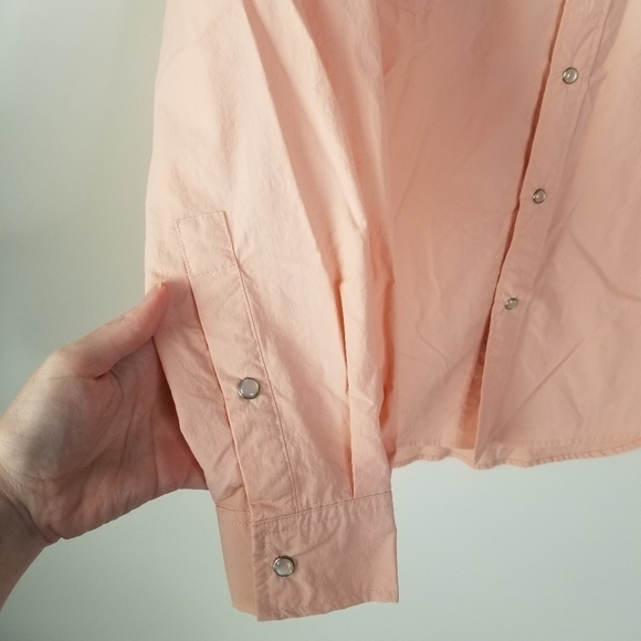 NWT Southern Proper Sportsman Collection Fishing Field Shirt Peach/Salmon Size S - Picture 12 of 16